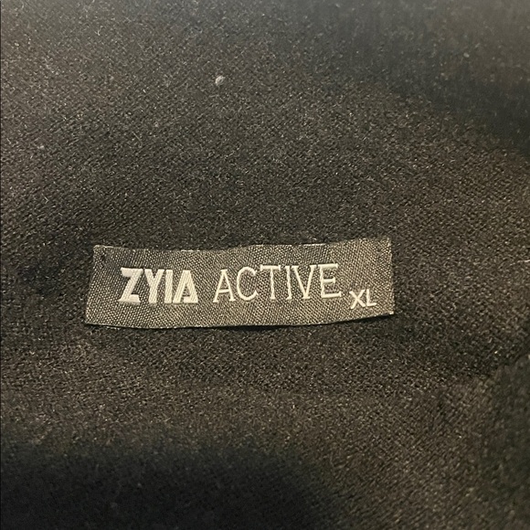 ZYIA Onyx Asana Women’s Black Mock Funnel Neck Turtleneck Sweater 🖤 size XL - Picture 6 of 7